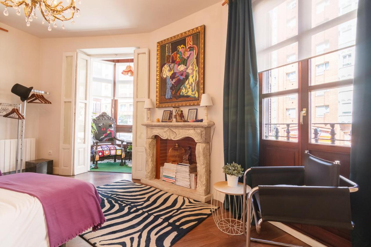 Amplio Y Elegante Con Diseno Vintage Apartment Portugalete Exterior photo